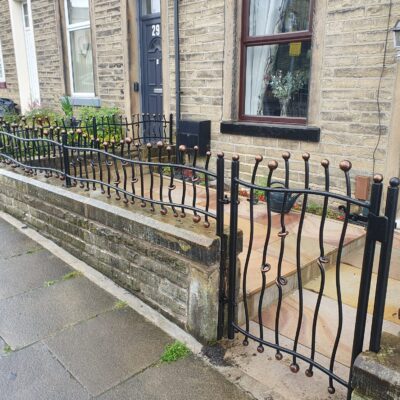 Machine Knotted Bar Ped Gate and Railings