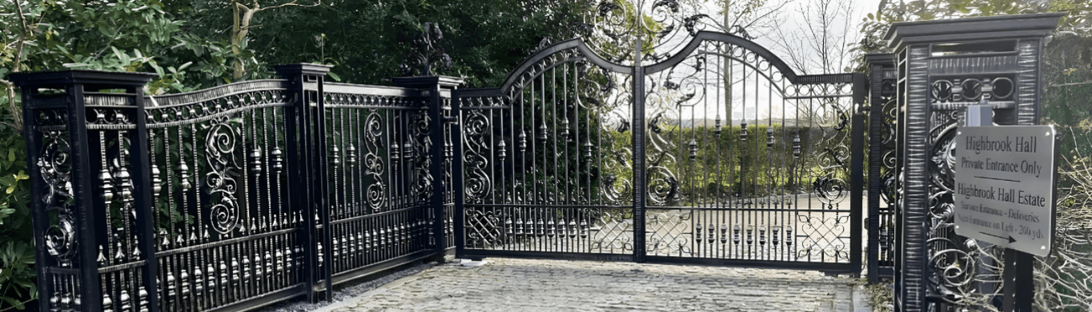 How to protect wrought iron gates from rust in wet weather