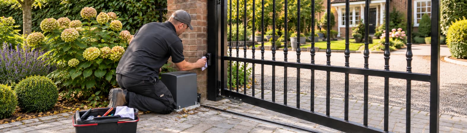 End-of-summer checks you should consider for your entrance gates