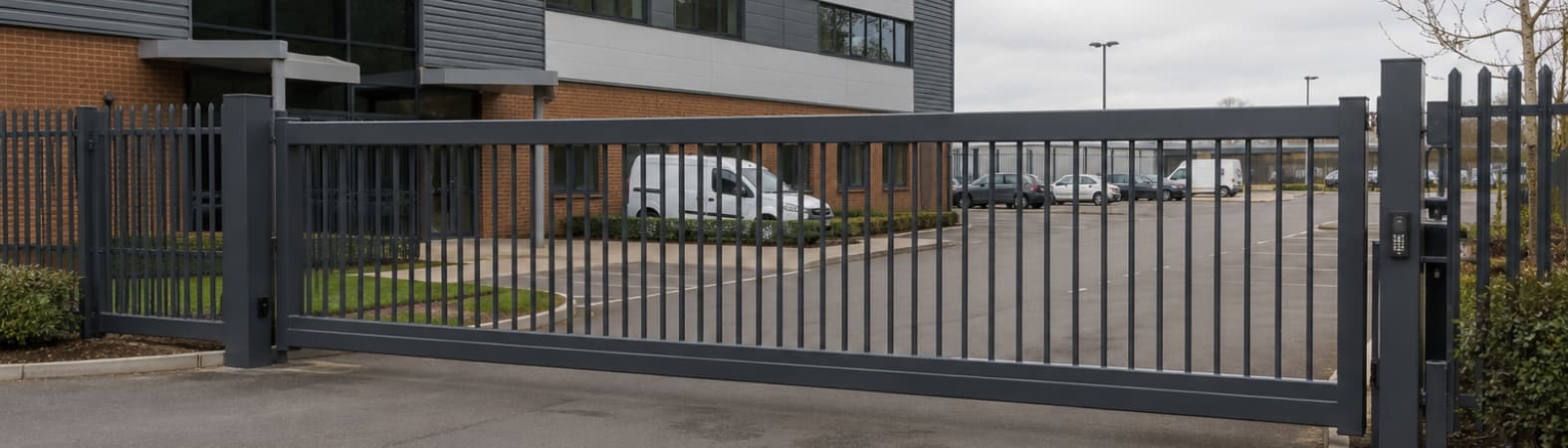 Why bespoke gates are a smart investment for business premises